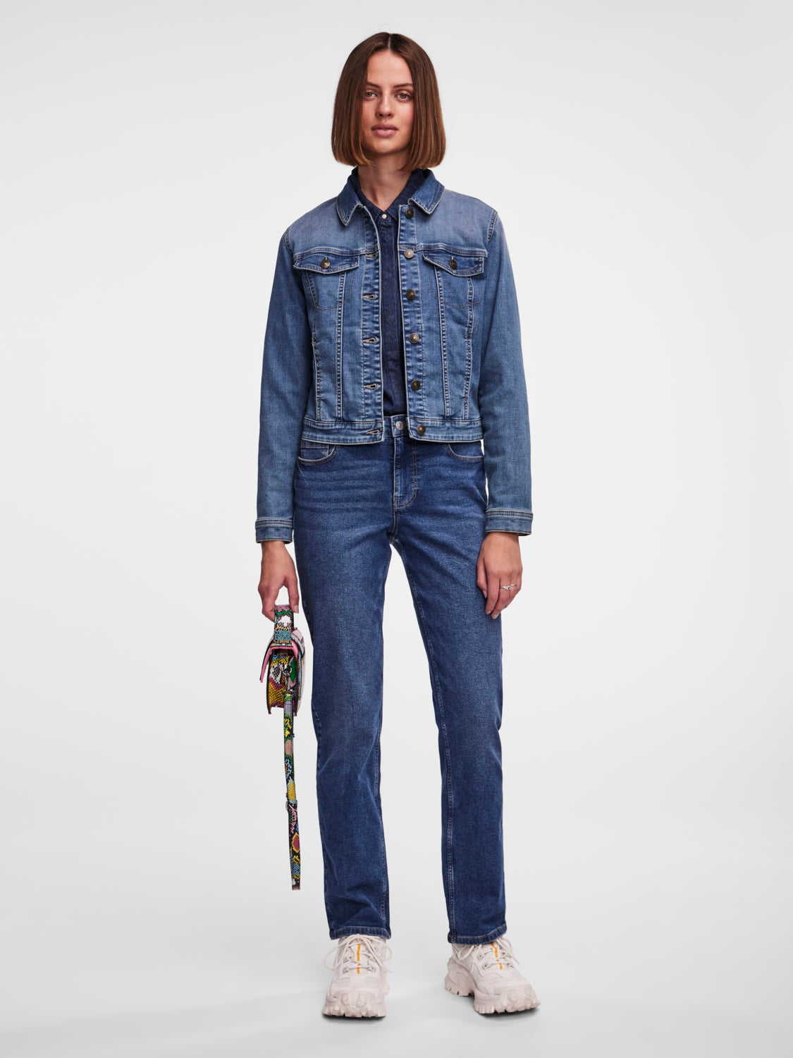 PCKESIA Jeans - Medium Blue Denim